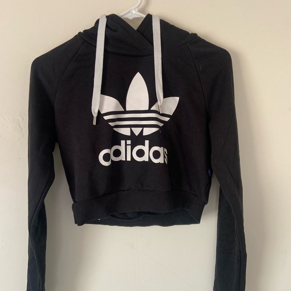 Adidas Cropped Hoodie